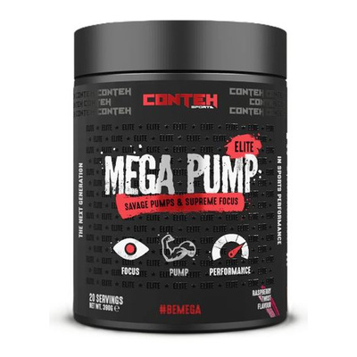 Mega Pump Elite, Raspberry Twist - 390g