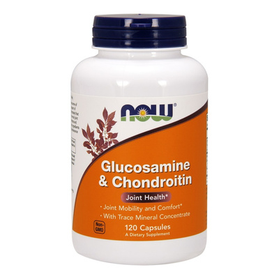 Glucosamine & Chondroitin with Trace Mineral Concentrate - 120 caps