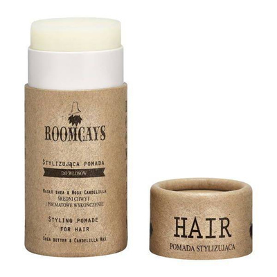 Roomcays Wyjątkowa Naturalna Pomada do Stylizacji Włosów w Tubie z Papieru 65ml