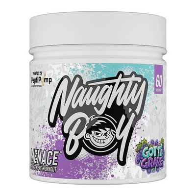 Naughty Boy Menace V2 Gotti Grape Przedtreningówka Na Energię Pompę i Skupienie 420g