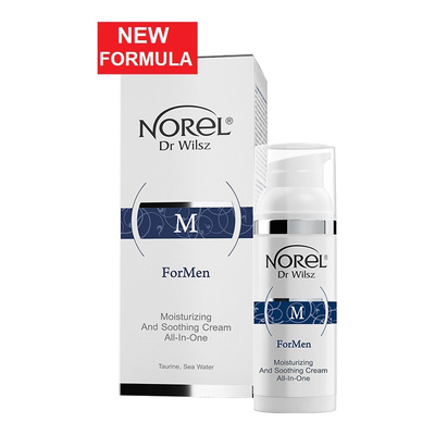 Norel All in One for Men Nawilżająco-Łagodzący Krem do Twarzy dla Mężczyzn 50ml