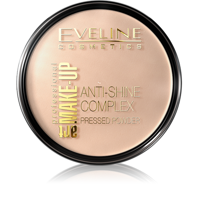 Eveline Make Up Art Anti-Shine Complex Matujący Puder Prasowany Nr. 31 Transparent 14g