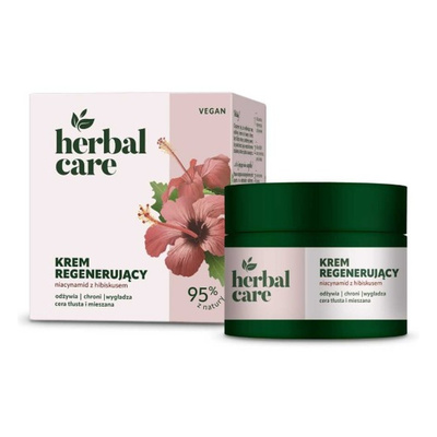 Farmona Herbal Care Regenerujący Krem Niacynamid z Hibiskusem dla Skóry Tłustej i Mieszanej na Dzień i na Noc 50ml