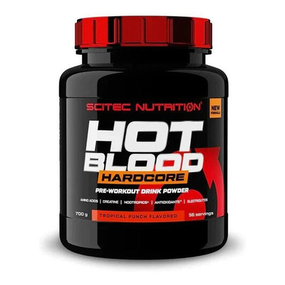 SciTec Hot Blood Hardcore, Guarana - 700g