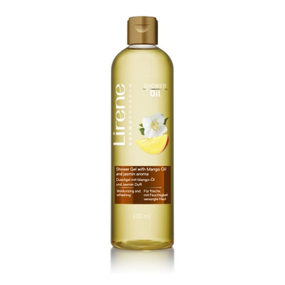 Lirene Głęboko Nawilżający Żel pod Prysznic Olejek z Mango z Nutą Jaśminu 400ml