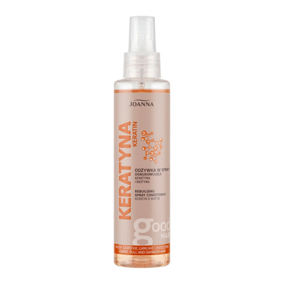 Joanna Keratyna Spray Odżywka do Włosów Szorstkich Matowych Łamliwych i Zniszczonych 200ml