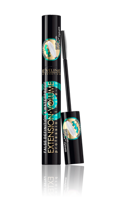 Eveline Professional MakeUp Extension Volume Wodoodporny Tusz do Rzęs 10ml