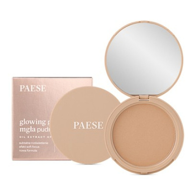 Paese Glowing Powder Mgiełka Pudrowa Rozświetlający Puder 13 Golden Beige 10g
