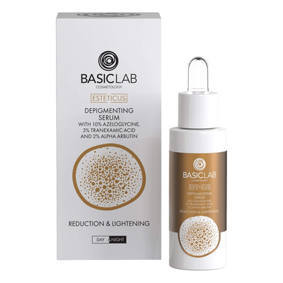 BasicLab Serum Redukujące Przebarwienia Ograniczenie i Rozjaśnienie 30ml