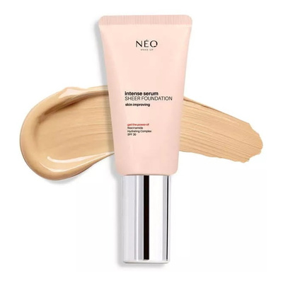 Neo Makeup Intense Serum Sheer SPF 30 Nawilżający Podkład 3,5 Beige 30ml