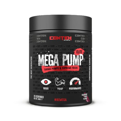 Mega Pump Elite, Raspberry Twist - 390g