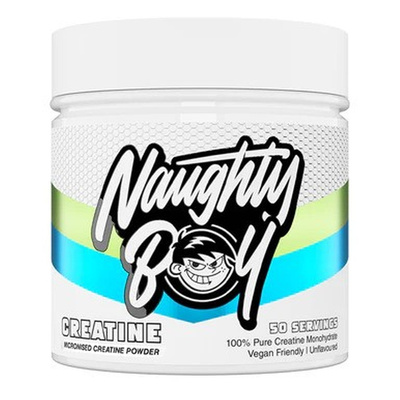 Naughty Boy Creatine Mikronizowana w Proszku na Siłę i Wytrzymałość 150g