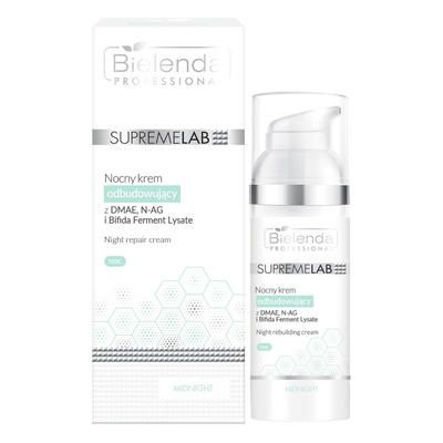 Bielenda Professional Supremelab Nocny Krem Odbudowujący z DMAE 50ml