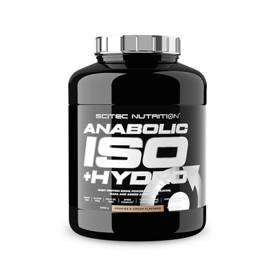 Anabolic Iso + Hydro, Cookies & Cream - 2000g