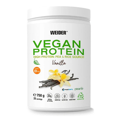 Weider Vegan Protein, Vanilla - 750g