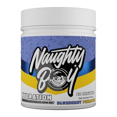 Naughty Boy Hydration Napój Elektrolitowy o Smaku Jagody i Ananasa Na Nawodnienie 510g