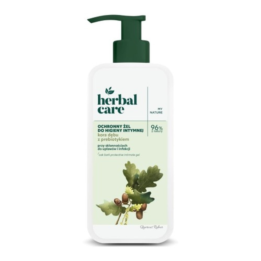 Herbal Care Ochronny Żel do Higieny Intymnej Kora Dębu i Prebiotyk 330ml