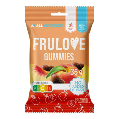 Frulove Gummies, Peach - 35g