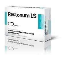 Aflofarm Restonum LS Suplement z Żelazem i Magnezem na Zmęczenie 30 Tabletek