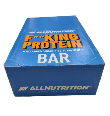 Allnutrition Fitking Delicious Baton Proteinowy Czeko Karmel Wysokobiałkowa Przekąska 15x55g