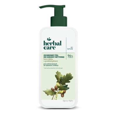 Herbal Care Ochronny Żel do Higieny Intymnej Kora Dębu i Prebiotyk 330ml
