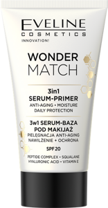 Eveline Wonder Match SPF20 Serum-Baza pod Makijaż 3w1 30ml