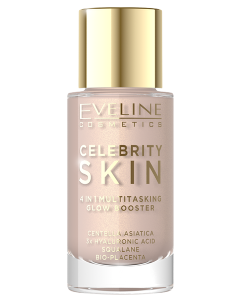 Eveline Celebrity Skin Glow Booster 4in1 Wielofunkcyjna Baza do Twarzy Nr 1.5 30ml