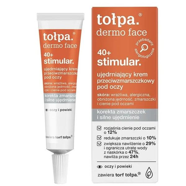 Tołpa Dermo Face Stimular 40+ Ujędrniający Krem Przeciwzmarszczkowy pod Oczy 10ml