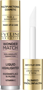 Eveline Wonder Match Rozświetlacz w Płynie do Twarzy 4,5ml