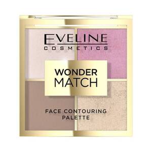 Eveline Wonder Match Paleta do Konturowania Twarzy Nr 01 10g