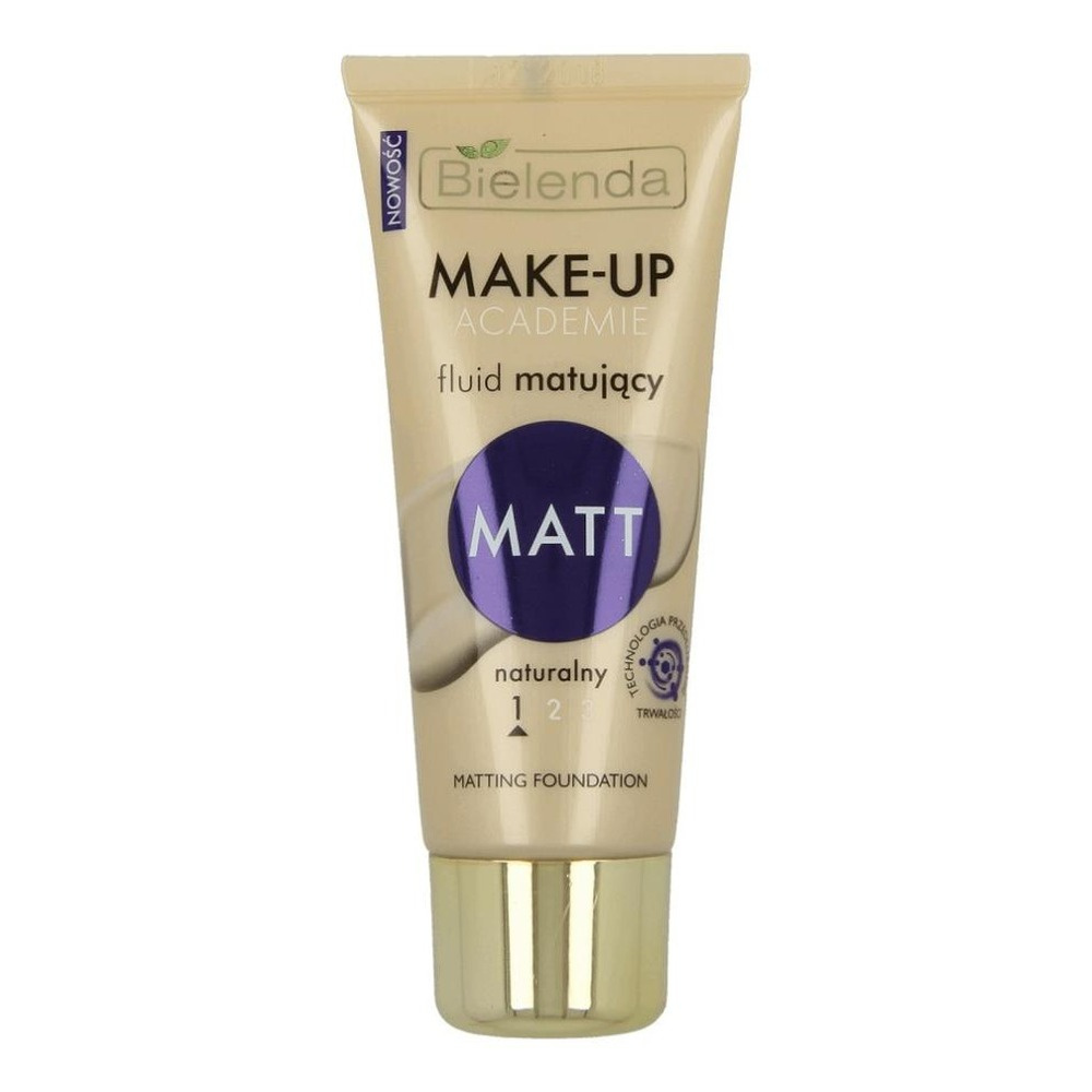 Bielenda Make Up Academie Matting Fluid Podkład Matujący 01 Natural 30g