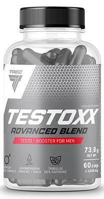 Trec Nutrition Testoxx 1230mg 60 Kapsułek - Ziołowe Wsparcie dla Mężczyzn