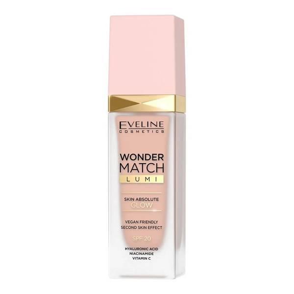 Eveline Wonder Match Lumi Rozświetlający Podkład z SPF20 Nr. 10 Vanilla 30ml