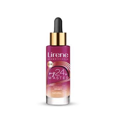Lirene My 24H Master Covering Foundation Podkład Kryjący Nr 01 Natural 30ml