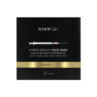 SunewMed+ Essence Odmładzająca Maska w Płachcie do Twarzy ze Śluzem Ślimaka i Peptydami 28g