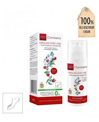 GoCranberry Krem Do Stóp i Pięt - Żurawinowa Świeżość 50 ml