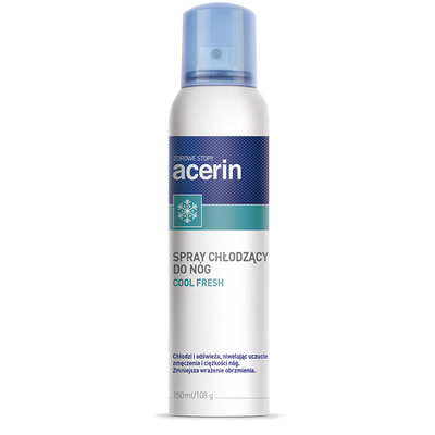 Acerin Cool Relax Opuchnięte i Zmęczone Nogi Spray Chłodzący 150ml