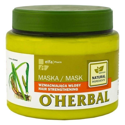 O'Herbal Maska Wzmacniająca Włosy Z Ekstraktem z Korzenia Tataraku 500ml