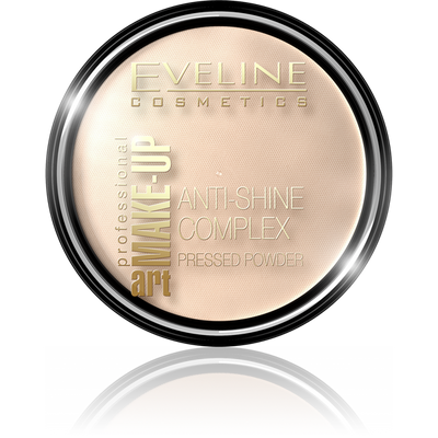Eveline Make Up Art Anti-Shine Complex Puder Prasowany Nr. 32 Natural 14g