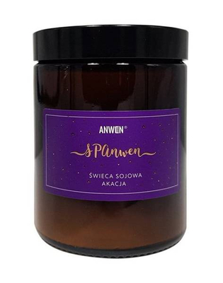 Anwen SPAnwen Naturalna Świeca Sojowa o Zapachu Akacji 180ml
