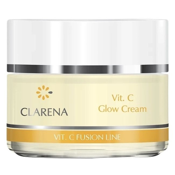 Clarena Fusion Line Vit C Rozświetlający Krem z Witaminą C 50ml