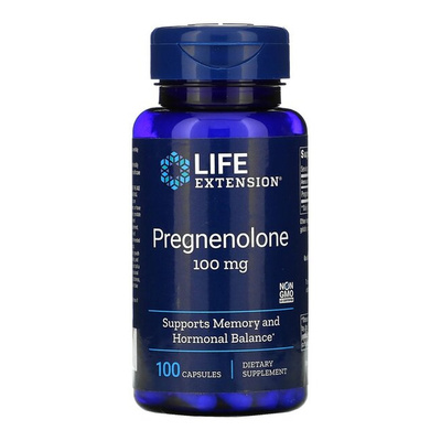 Pregnenolone, 100mg - 100 caps