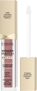 Eveline Wonder Match Nawilżająca Matowa Pomadka w Płynie 02 Candy 6,8ml