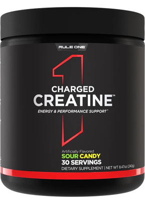 Rule One Charged Creatine, Sour Candy - 240g