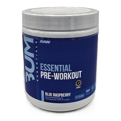 CBUM Essential Pre-Workout, Blue Raspberry - 276g