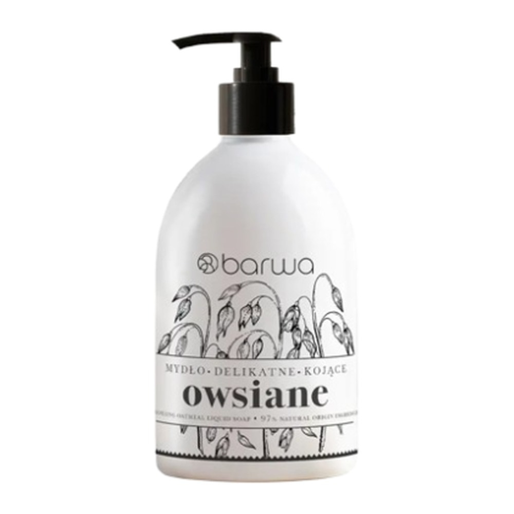 Barwa Pure Calm Kojące Owsiane Mydło w Płynie dla Skóry Wrażliwej 450ml