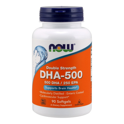 DHA-500, 500 DHA / 250 EPA - 90 softgels