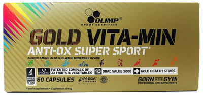 Gold VITA-MIN anti-OX super sport - 60 caps