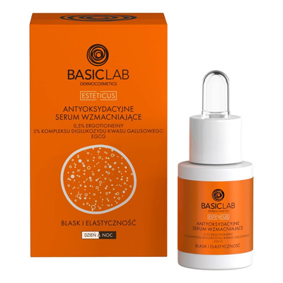 BasicLab Esteticus Antyoksydacyjne Serum Wzmacniające 15ml