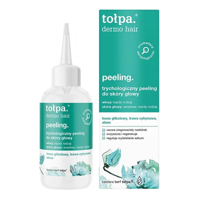 Tolpa Dermo Hair Trichology Peeling do Skóry Głowy Złuszczający i Łagodzący 100ml